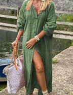 Elle | Loose linen dress
