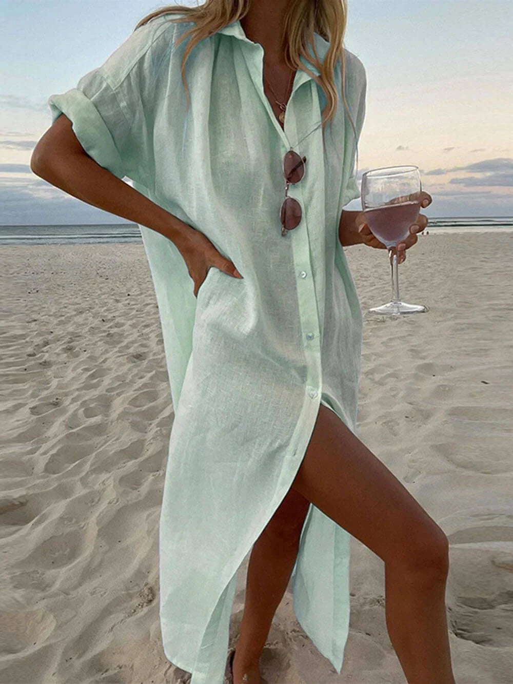 Elle | Light blouse dress