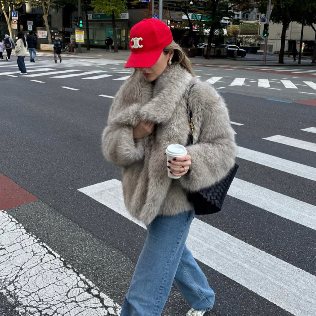 ELLA™ | Luxury Faux Fur Coat