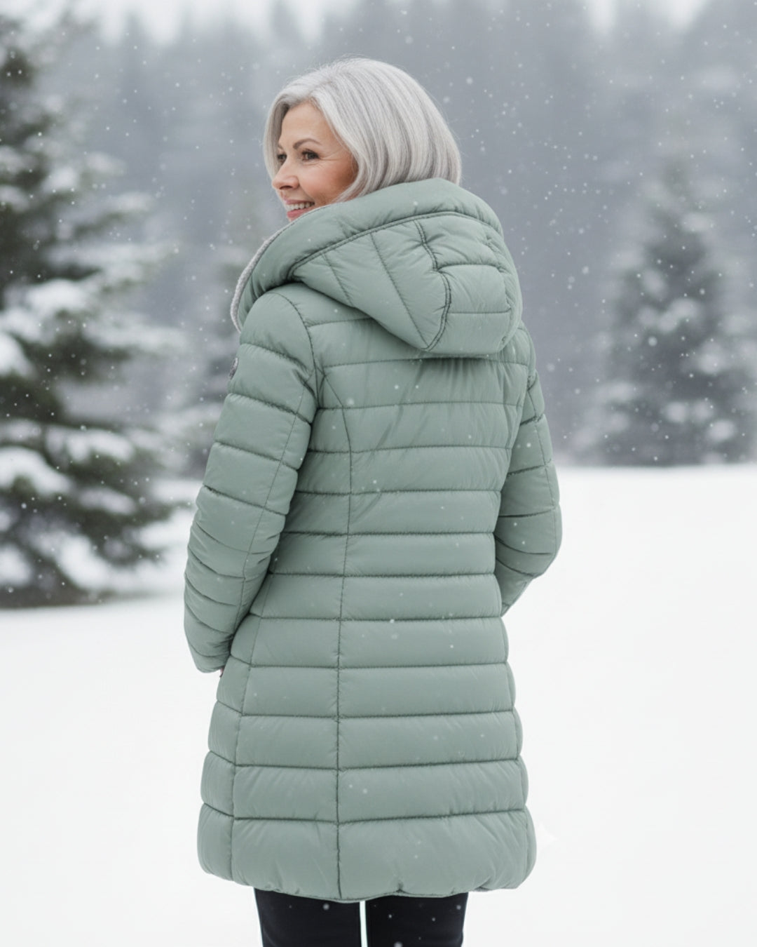 Lavinia™ | Fleece-lined Winter Coat