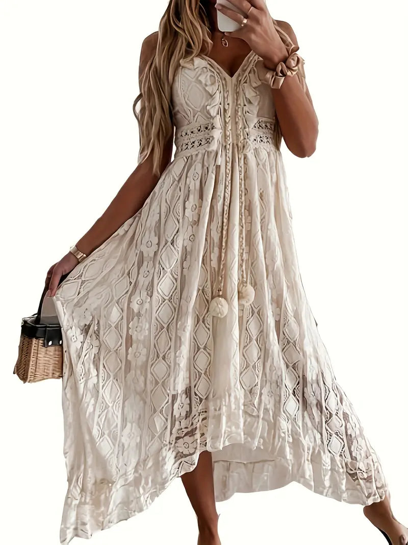 Elle | Lace boho dress