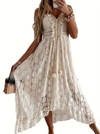 Elle | Lace boho dress