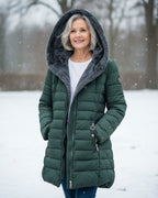Lavinia™ | Fleece-lined Winter Coat
