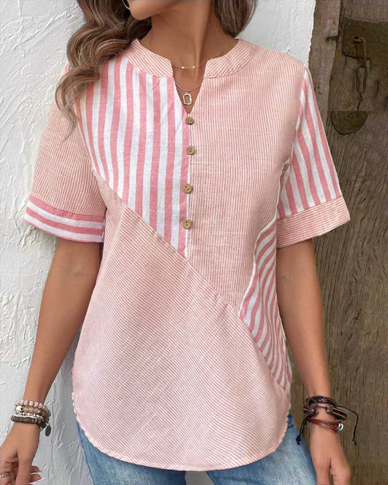 Elle | Elegant striped blouse