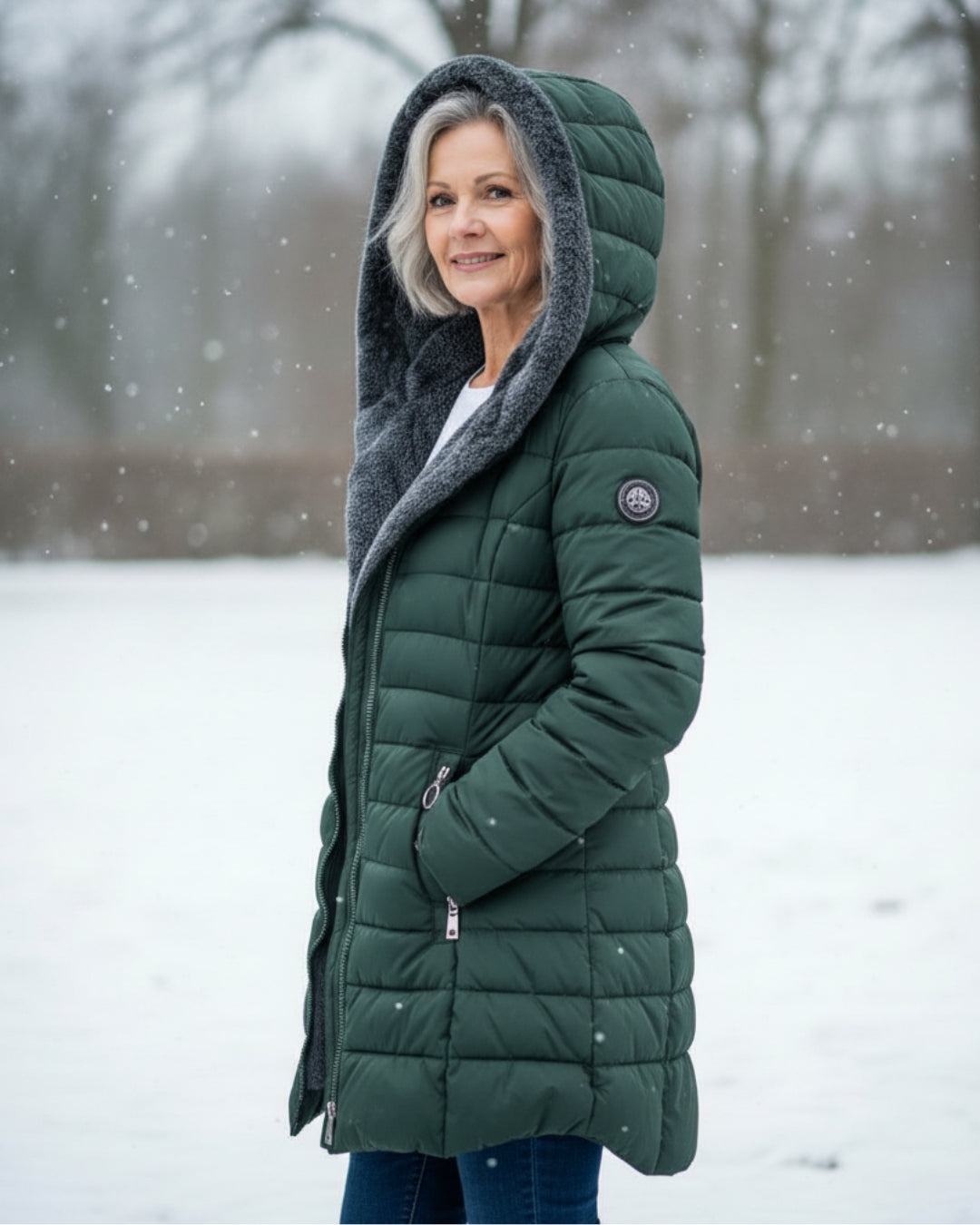Lavinia™ | Fleece-lined Winter Coat
