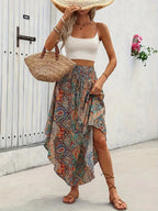 Elle | Coloured boho skirt