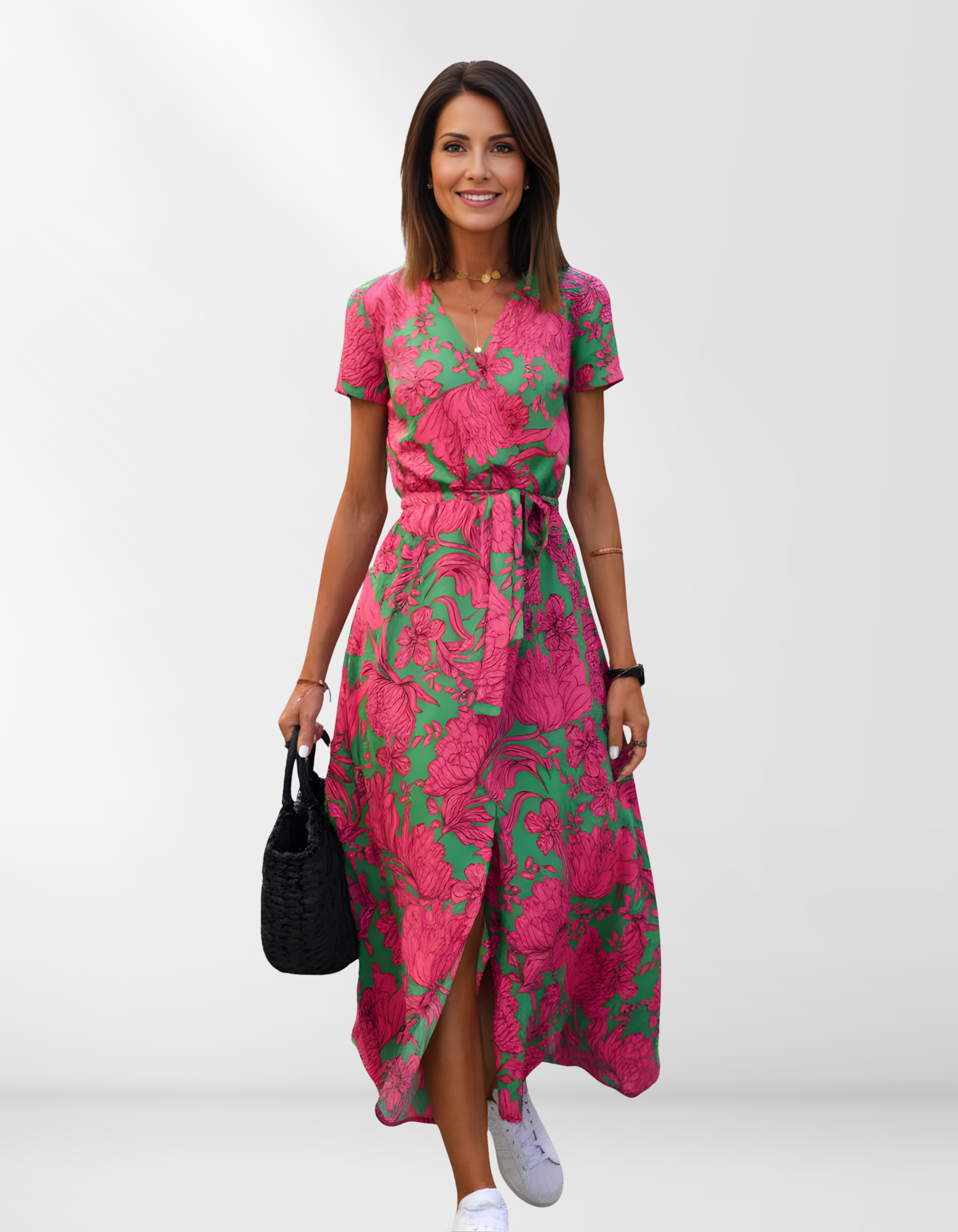 Elle | Stylish floral summer dress