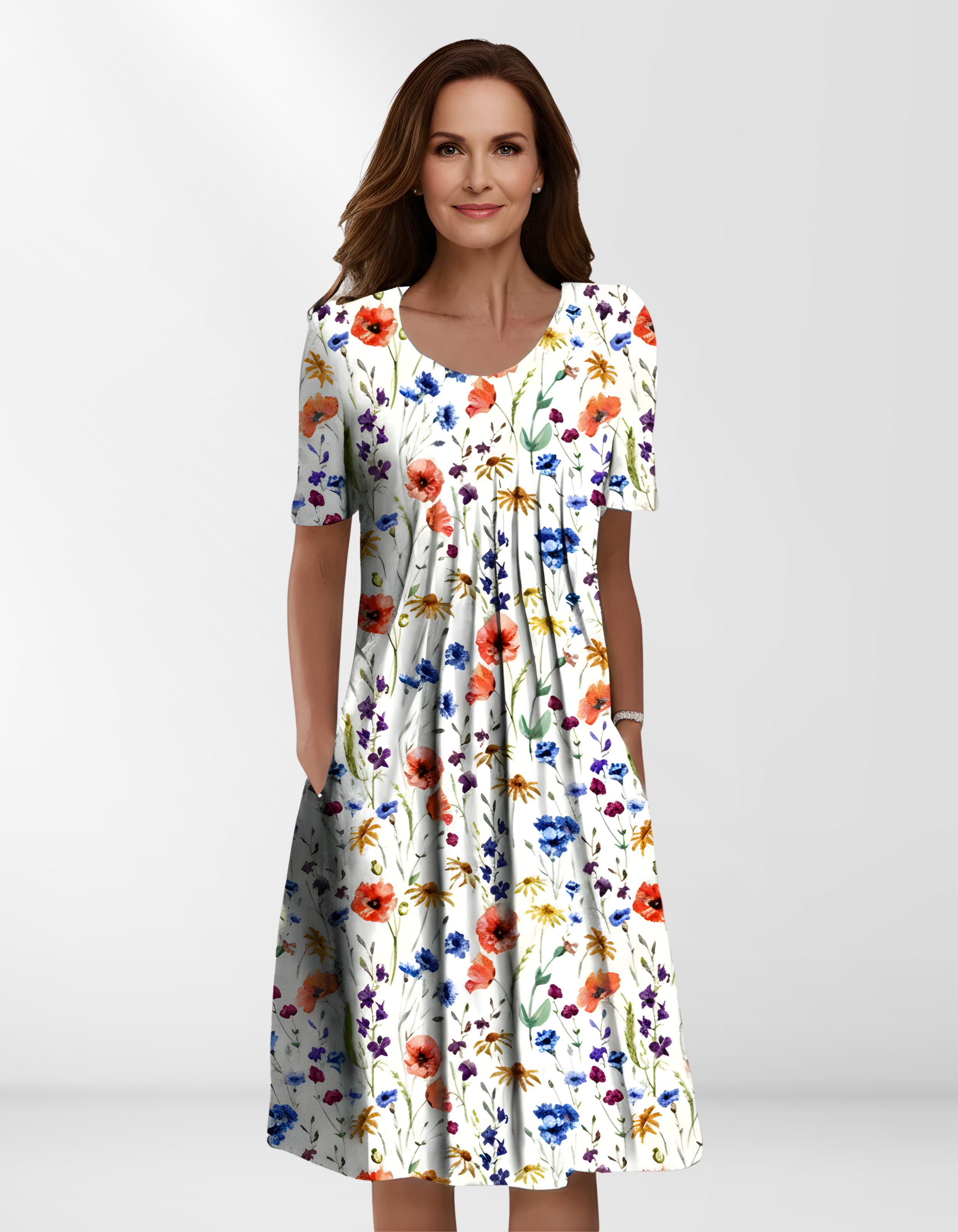 Elle | Casual trendy floral dress