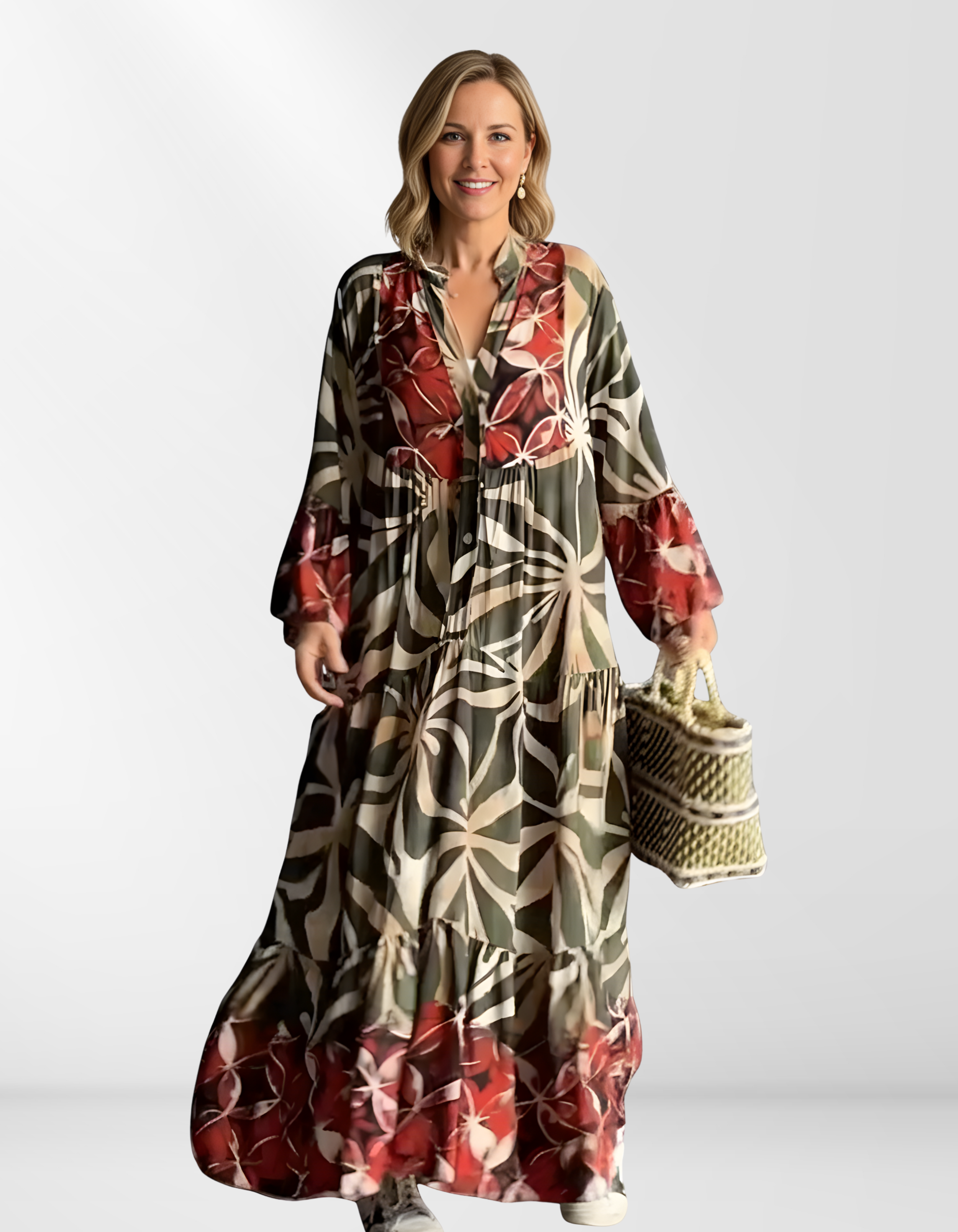 Elle | Flowing boho dress