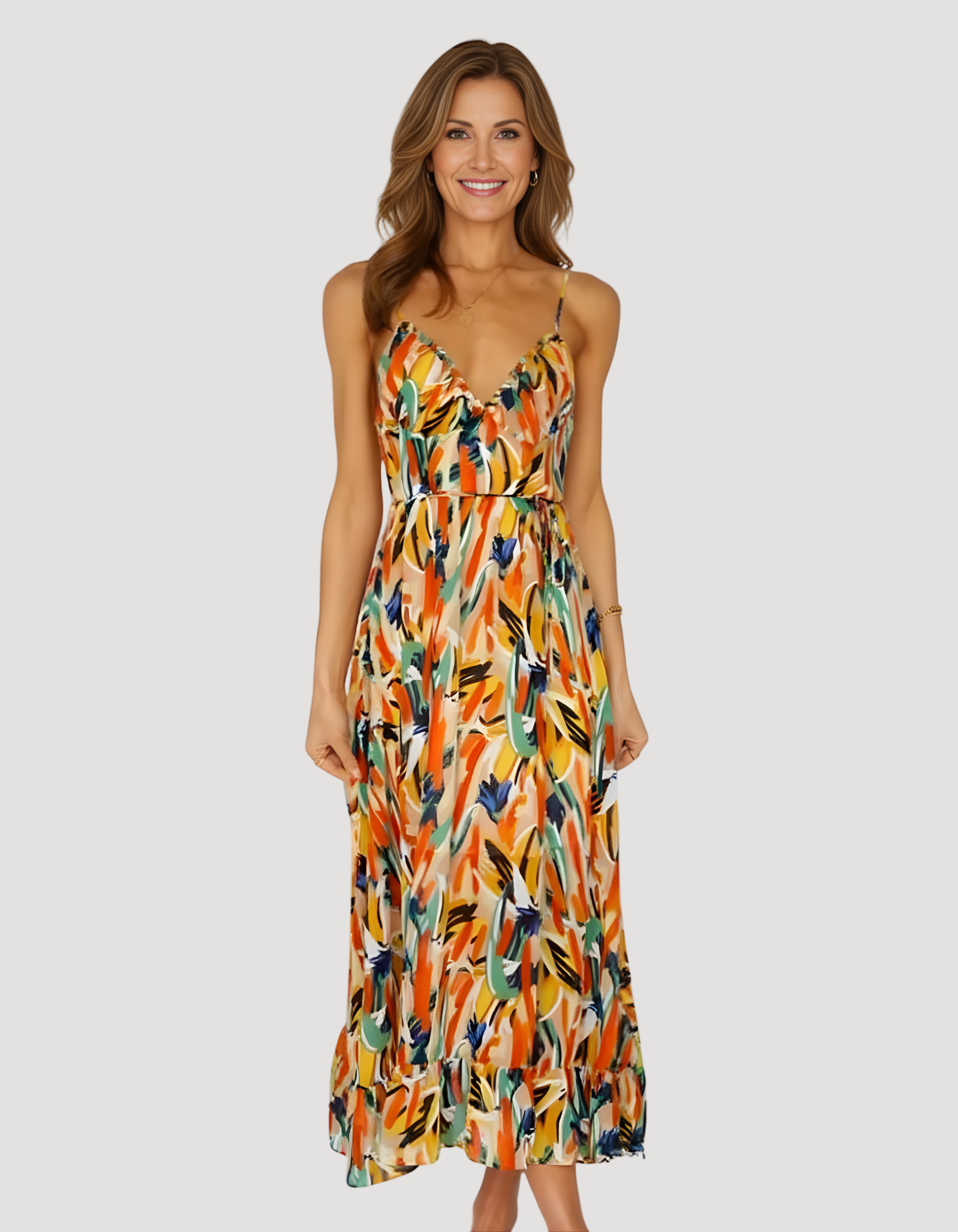 Elle | Colourful summer dress