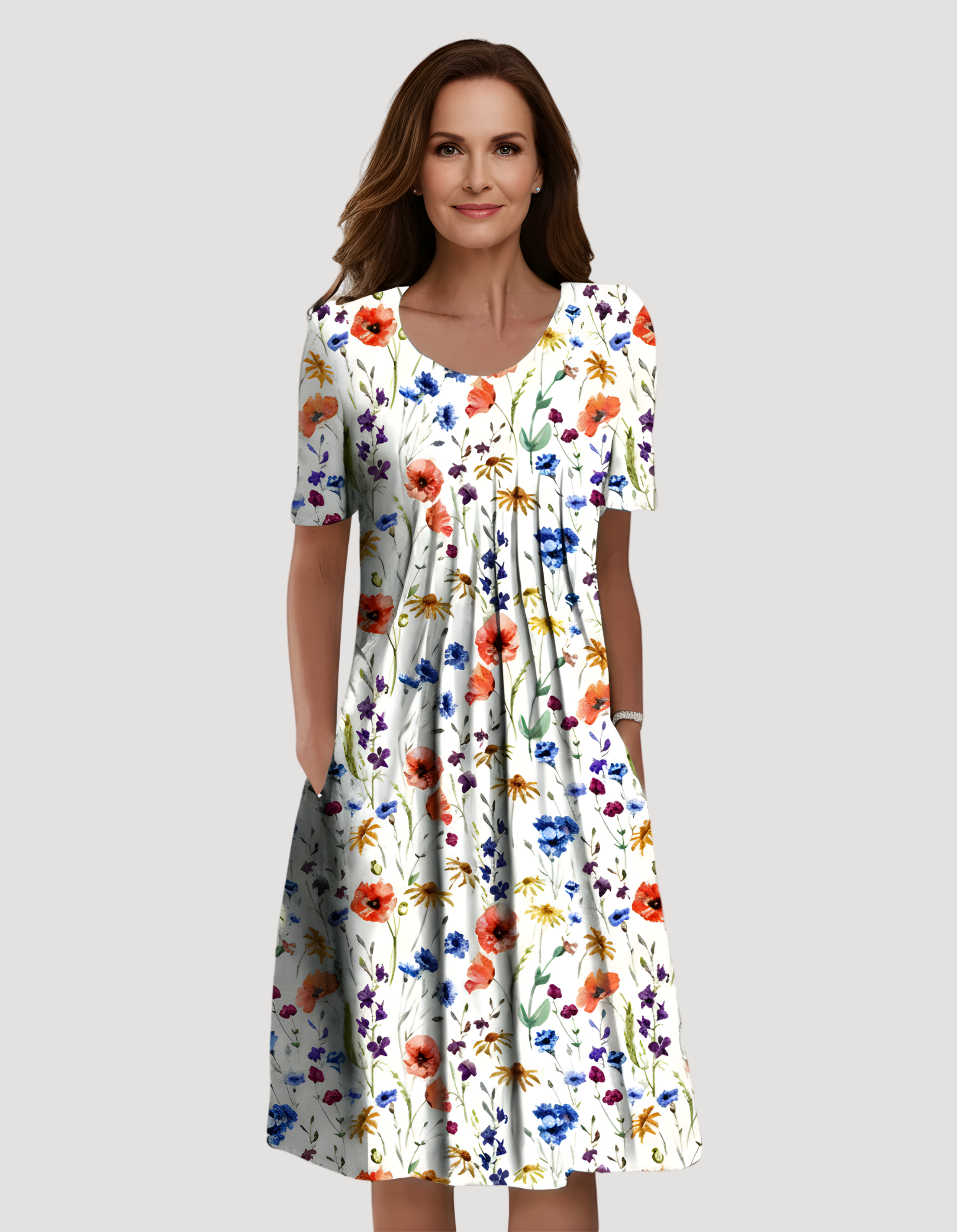 Elle | Casual trendy floral dress