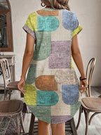 Elle | Summer boho shirt dress