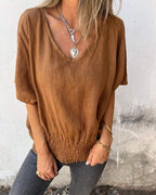 Elle | Comfortable linen shirt