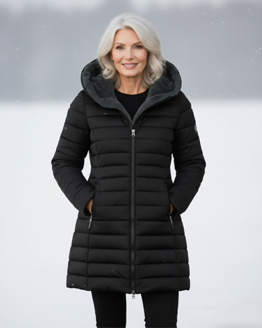 Lavinia™ | Fleece-lined Winter Coat