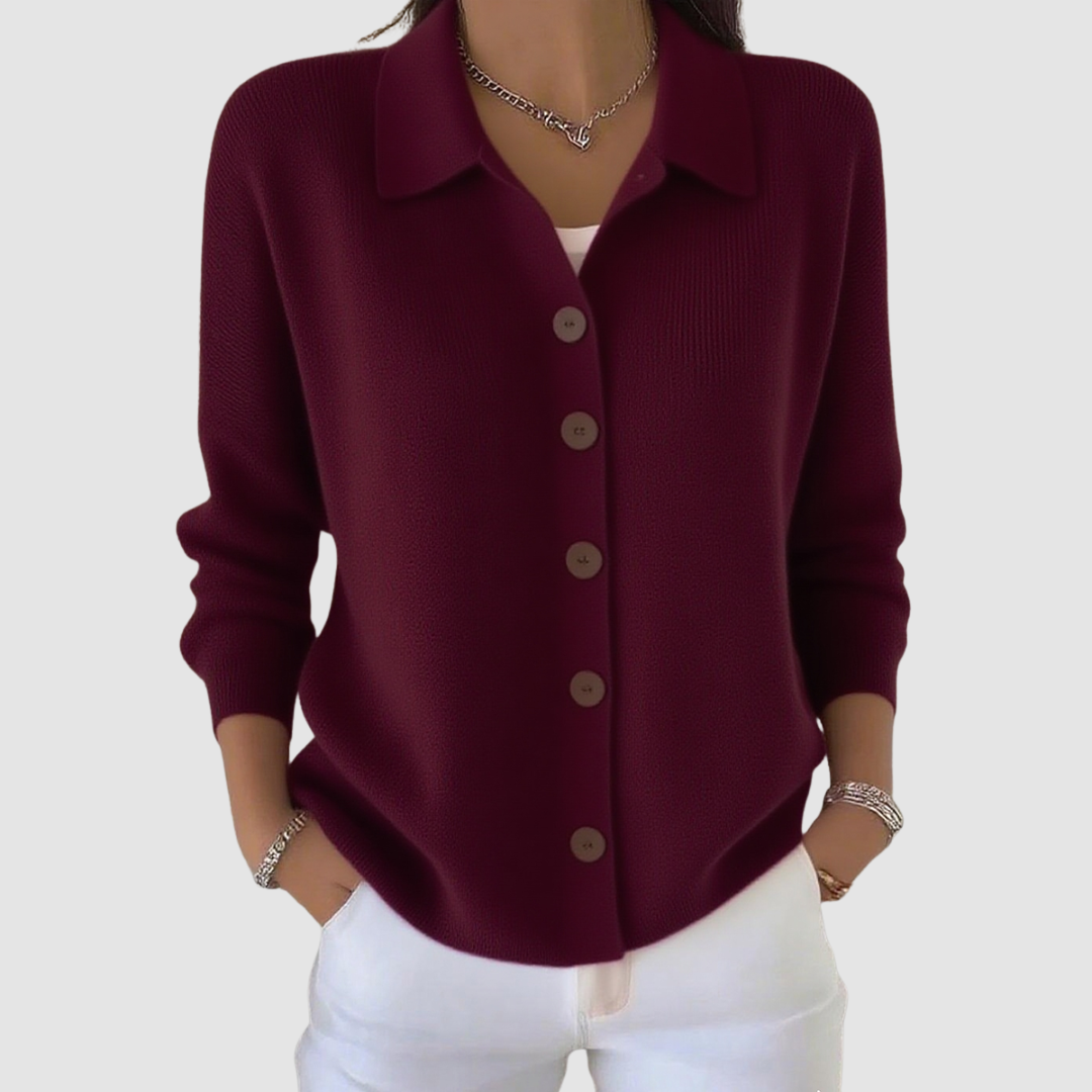 Marianne™ | Button-Up Knit Cardigan