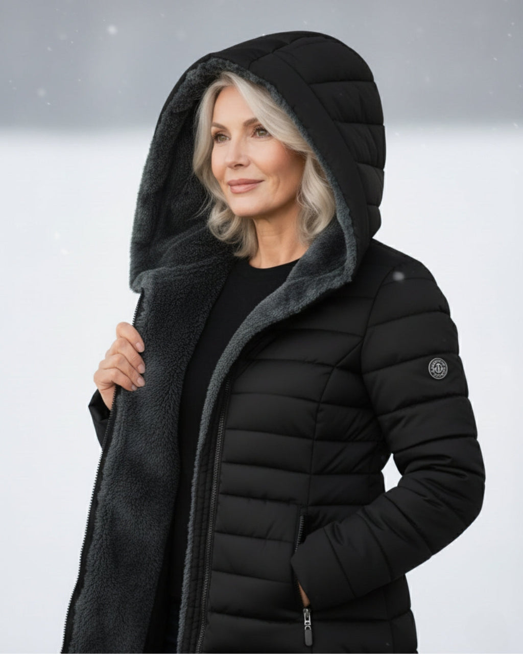 Lavinia™ | Fleece-lined Winter Coat