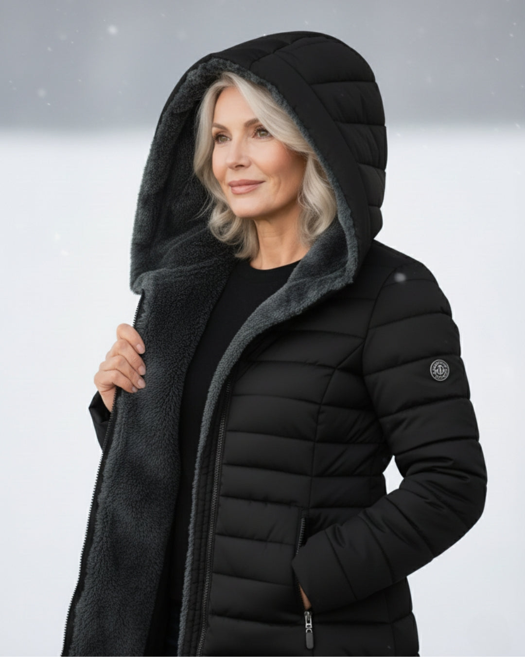 Lavinia™ | Fleece-lined Winter Coat