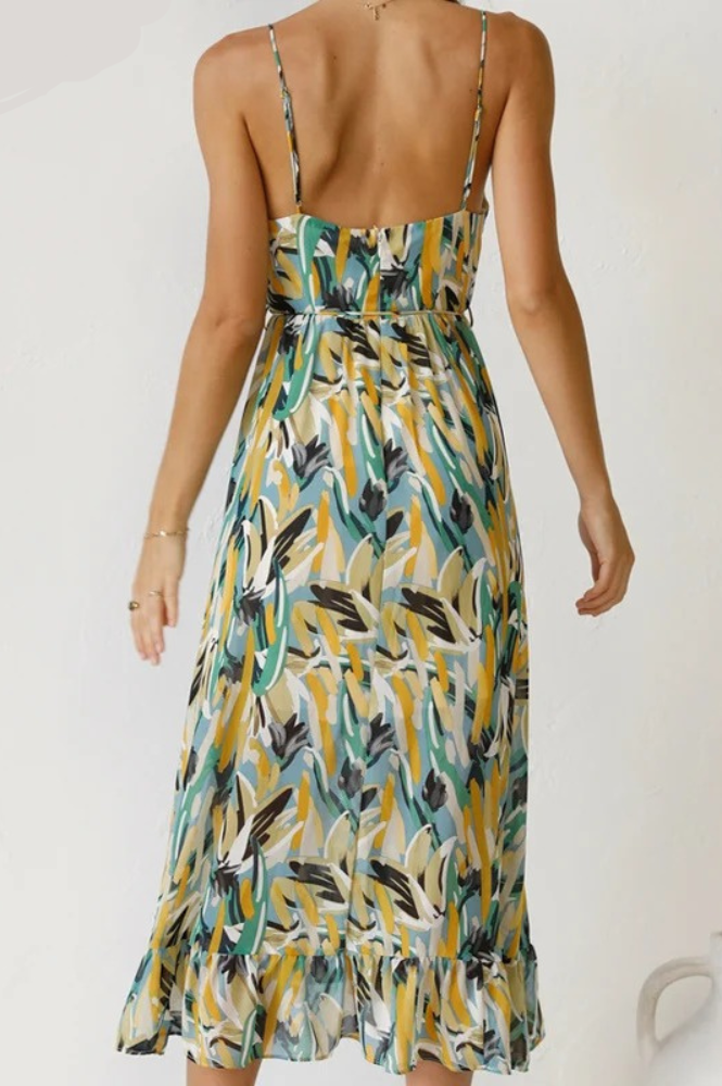 Elle | Colourful summer dress