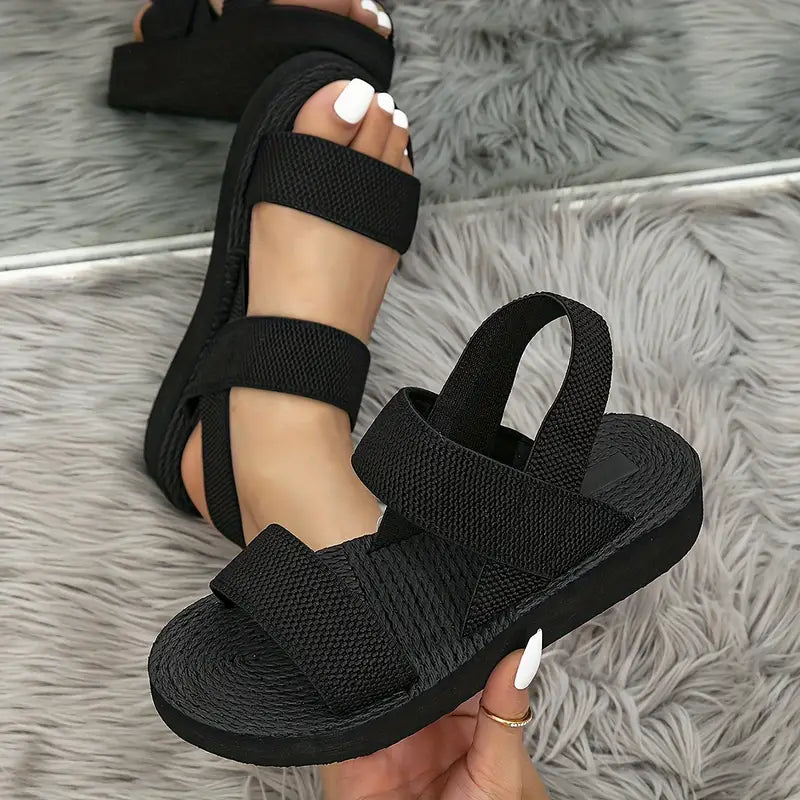 Elle | Flexible platform sandals