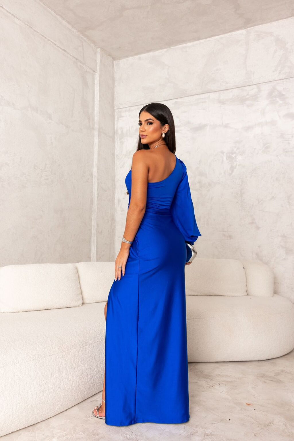 Elle | Satin dress