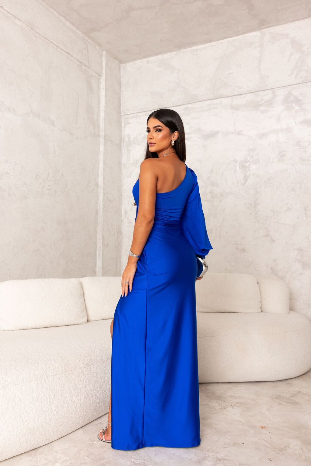 Elle | Satin dress