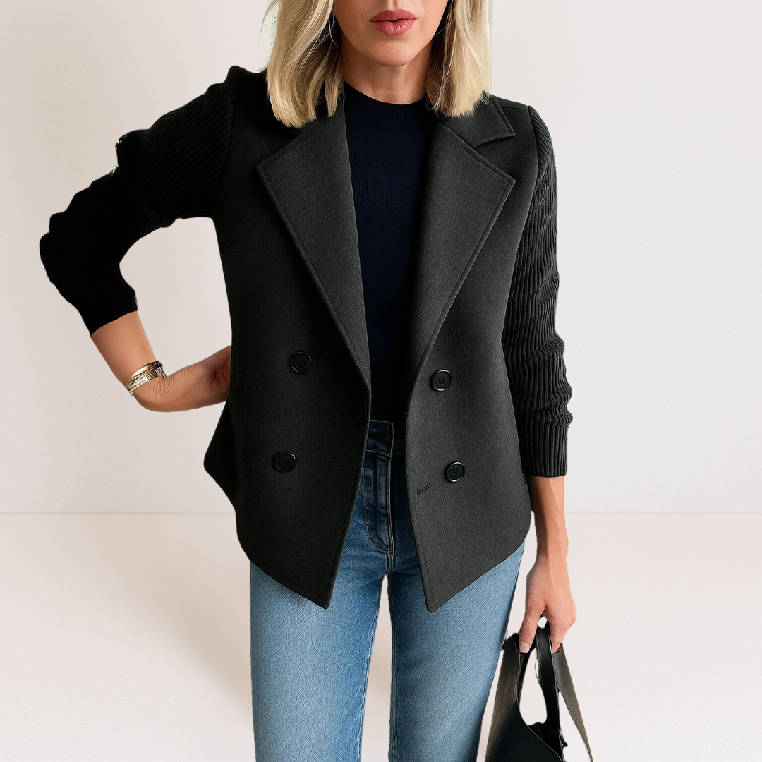 Ella™ | Soft-Blend Knit Blazer