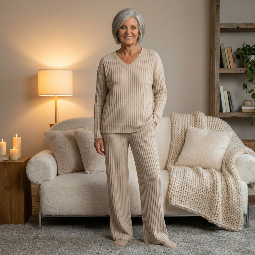 LunaRib™ | Soft Knit Lounge Set