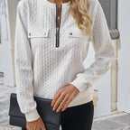 EMMY™ | Zip-Up Sweater with Pockets