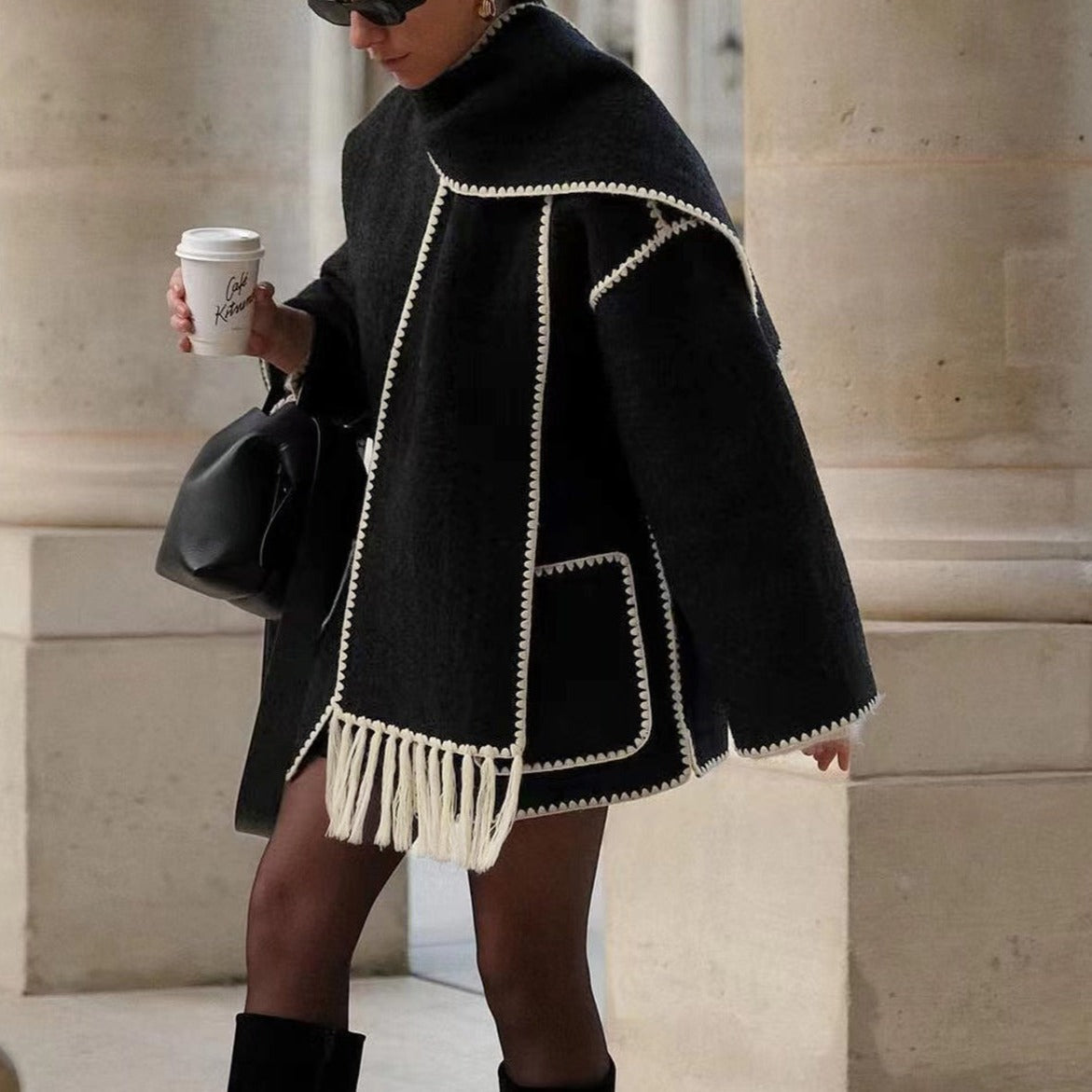 AMALIE™ | Classic Scarf Coat