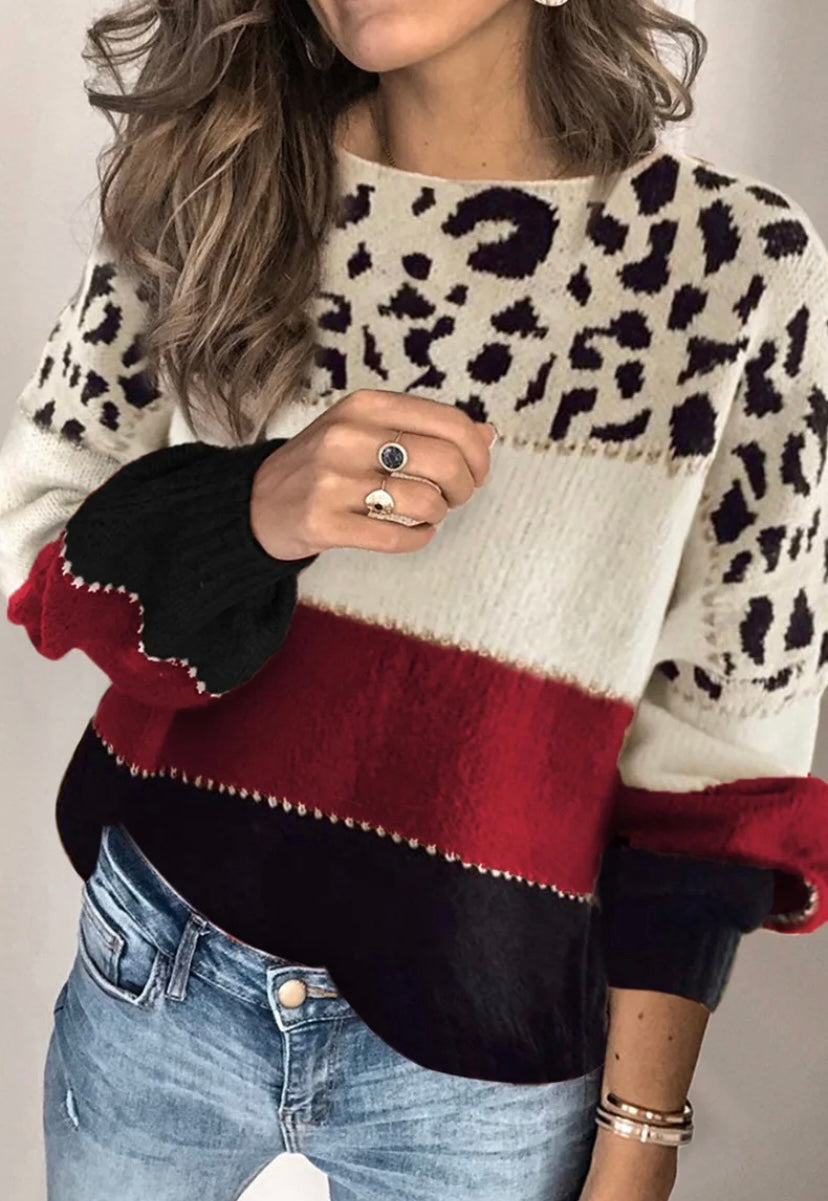 MARIE™ | Leopard Sweater