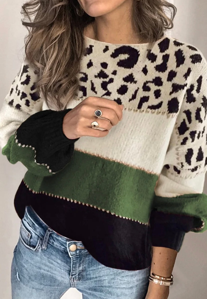 MARIE™ | Leopard Sweater