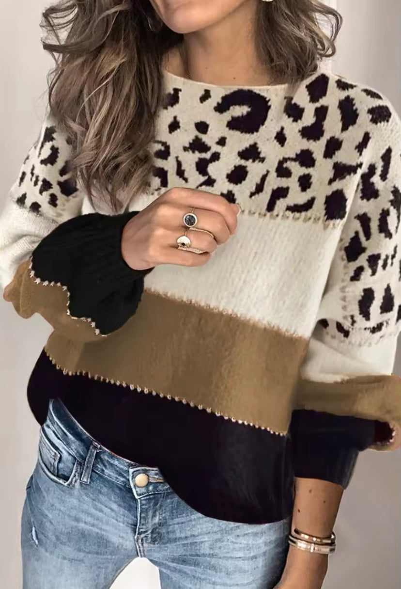 MARIE™ | Leopard Sweater