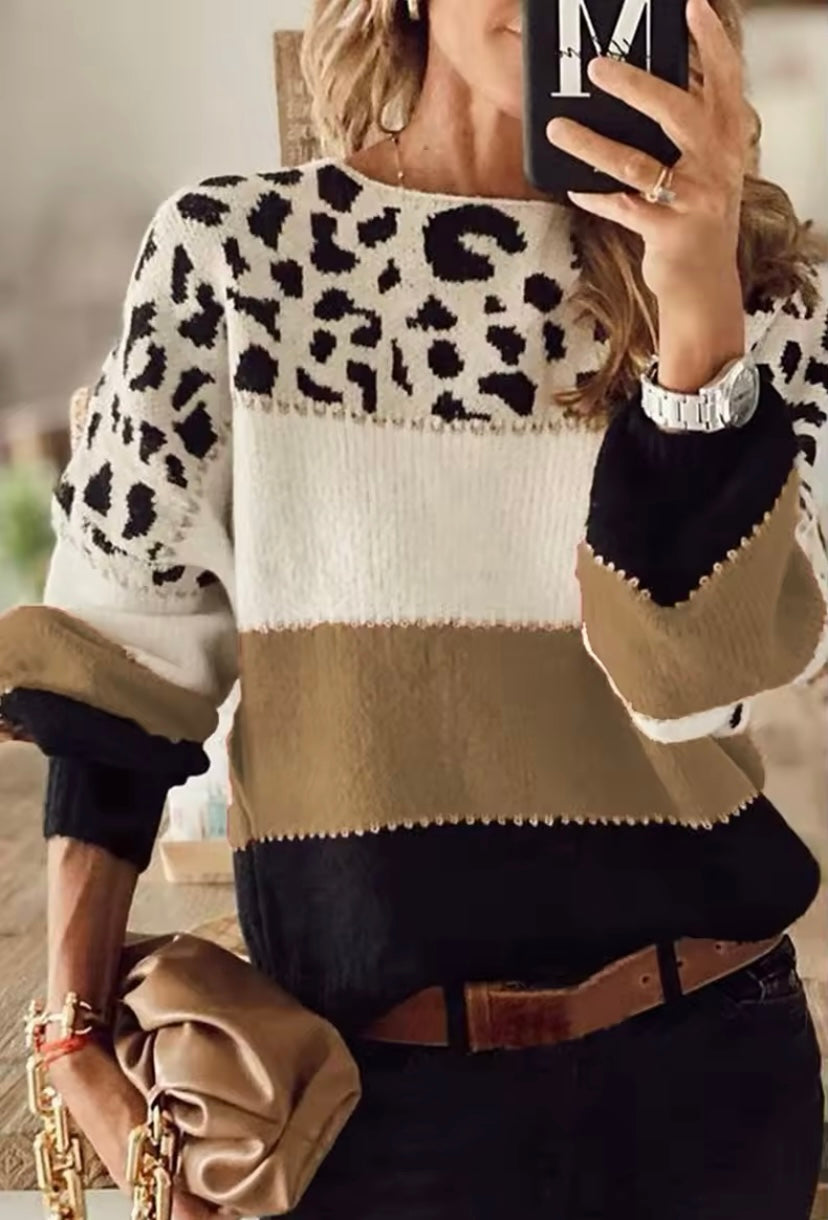 MARIE™ | Leopard Sweater