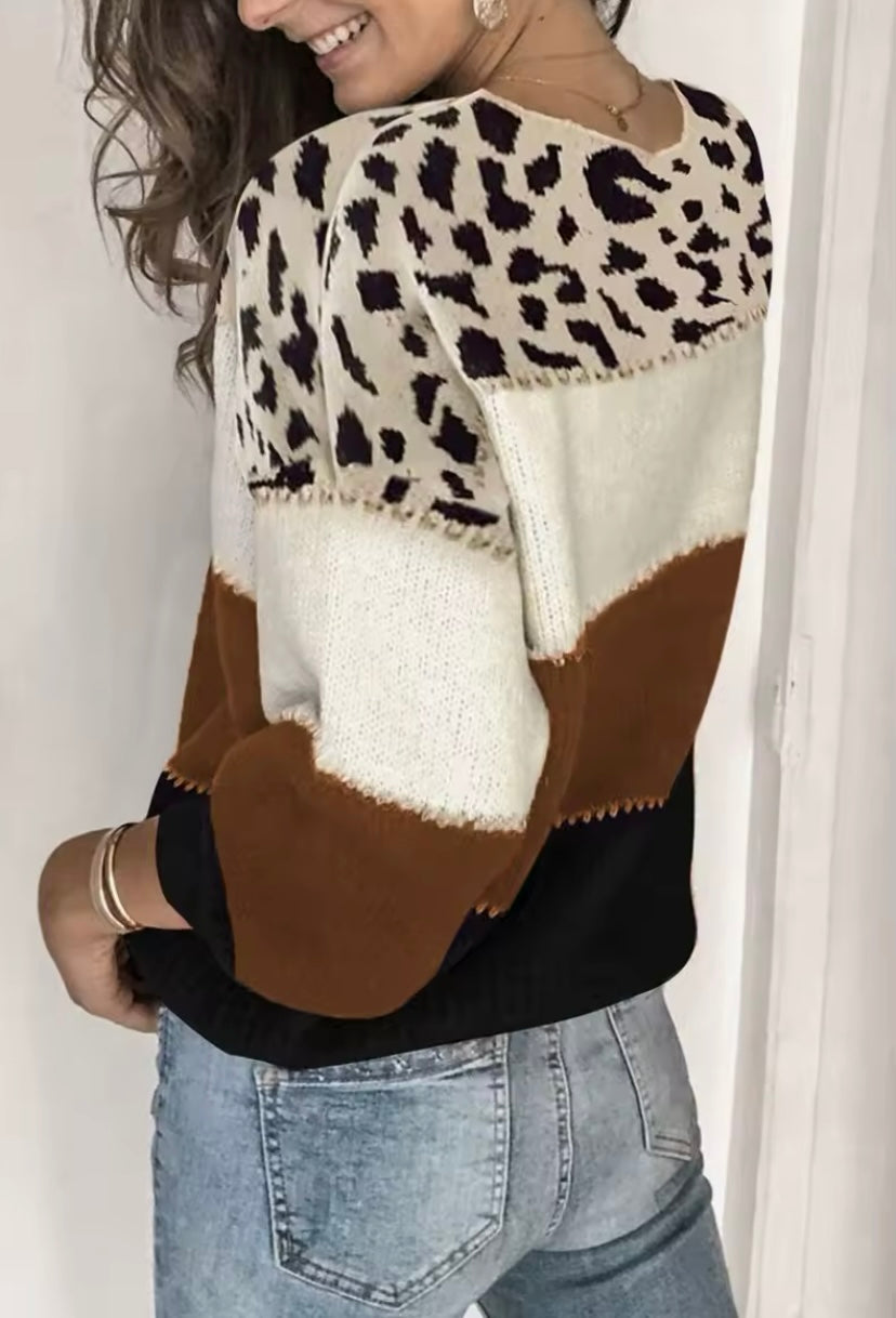 MARIE™ | Leopard Sweater