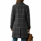 MADELEINE™ | Chic Retro Plaid Coat