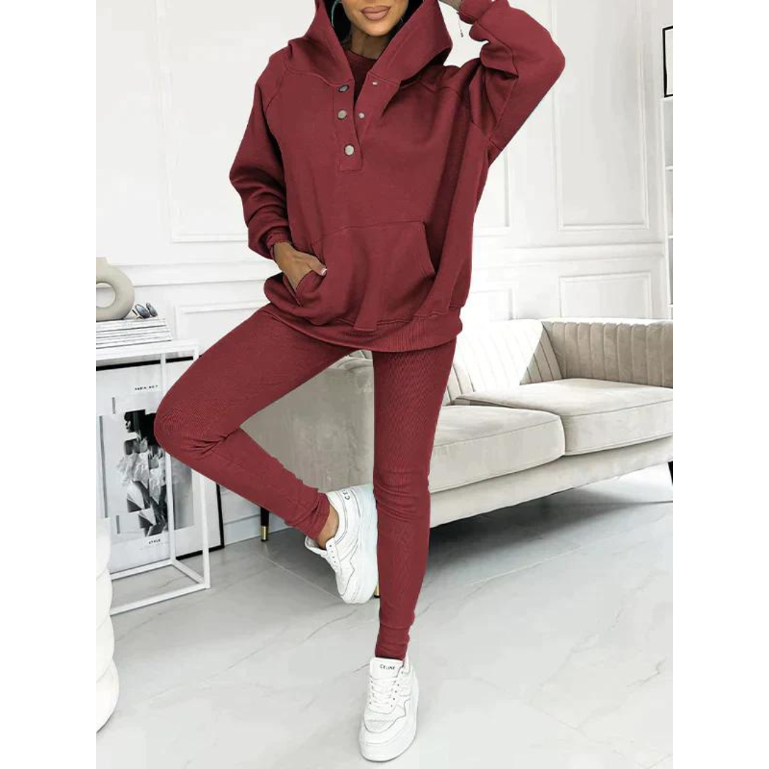 SILLE™ | Comfortable Three-Piece Tracksuit