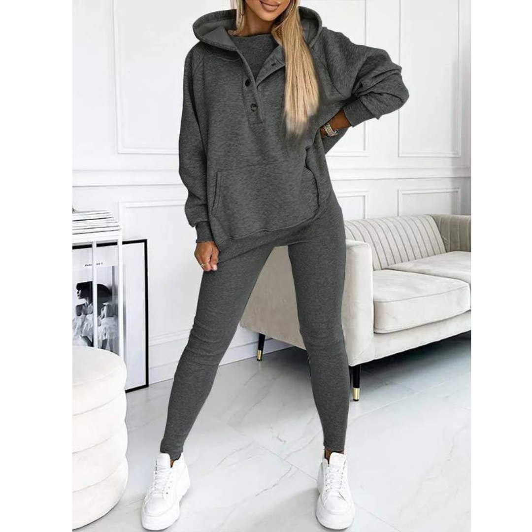 SILLE™ | Comfortable Three-Piece Tracksuit