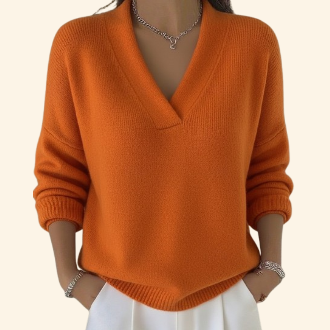 JENNIFER™ | Premium V-Neck Sweater