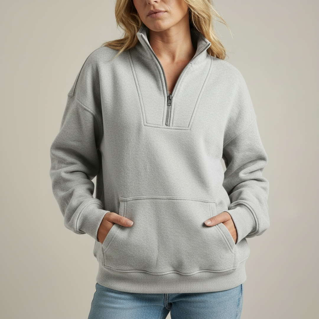 ESMERALDA™ | Zip-up Fleece Sweater