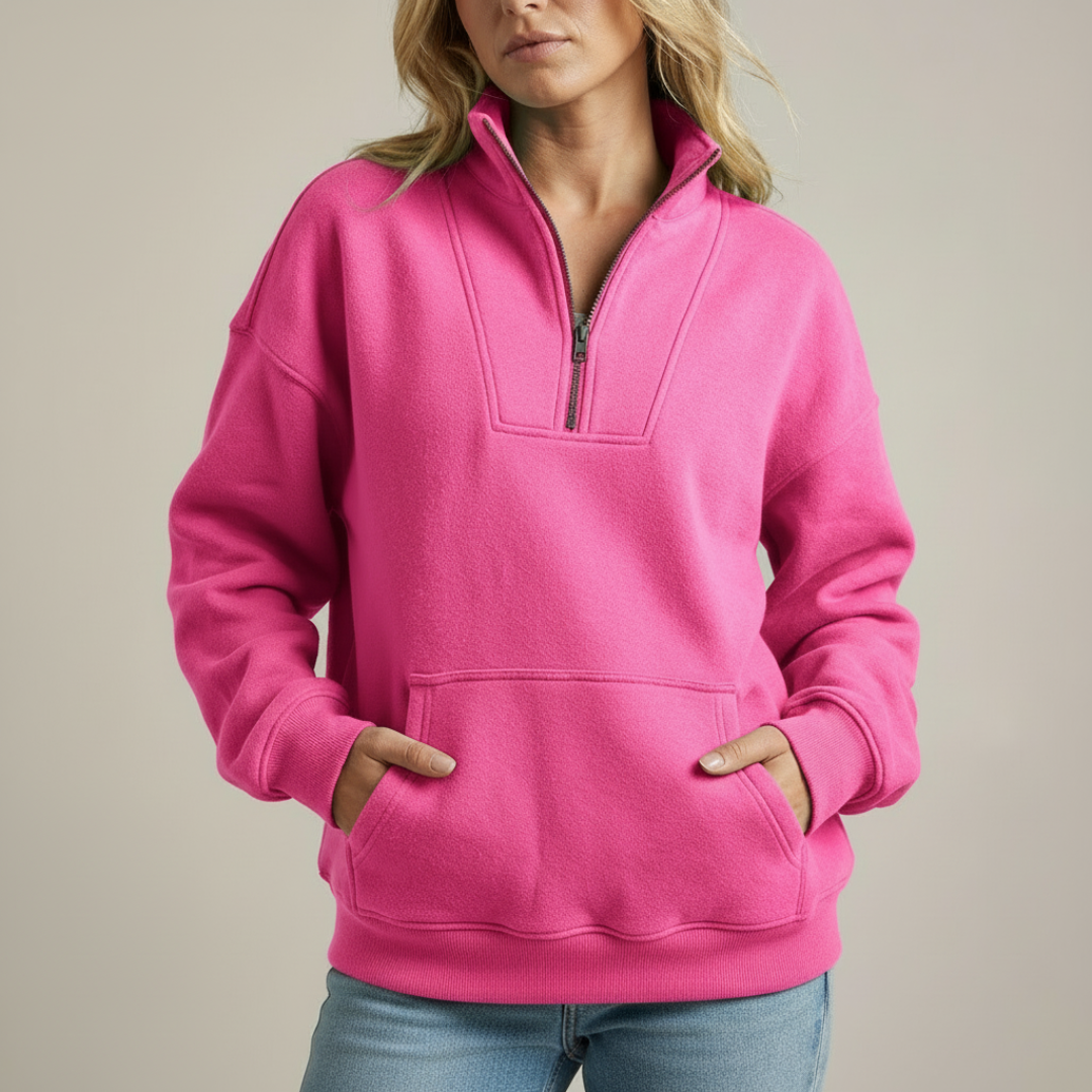 ESMERALDA™ | Zip-up Fleece Sweater