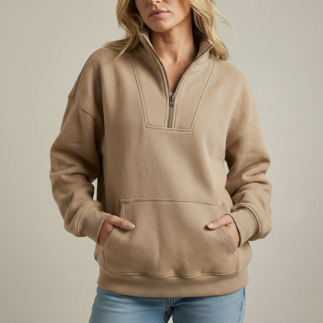 ESMERALDA™ | Zip-up Fleece Sweater
