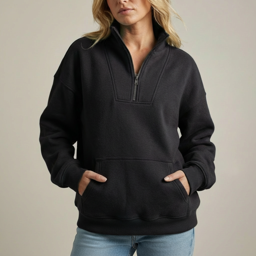 ESMERALDA™ | Zip-up Fleece Sweater