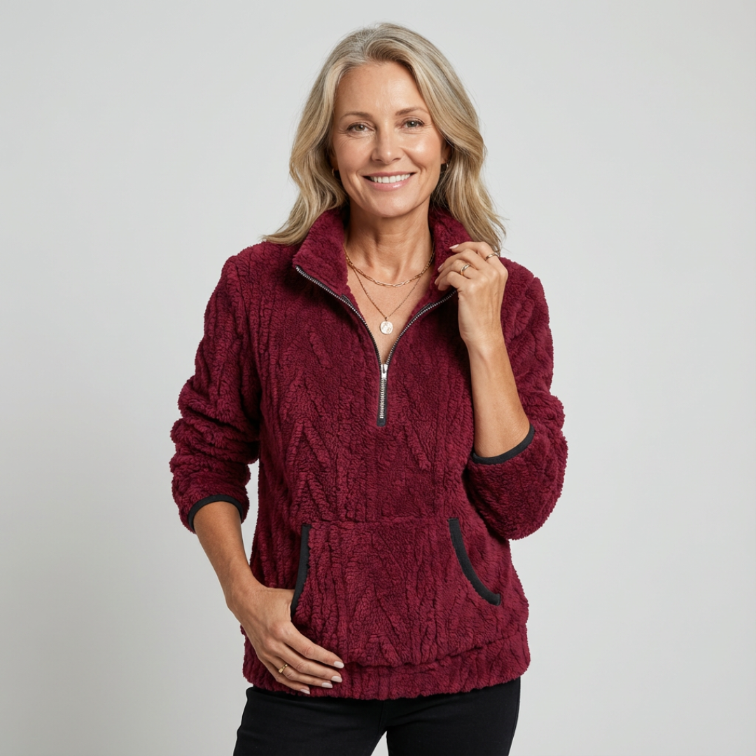 LIVIA™ | Soft Zip-up Sweater