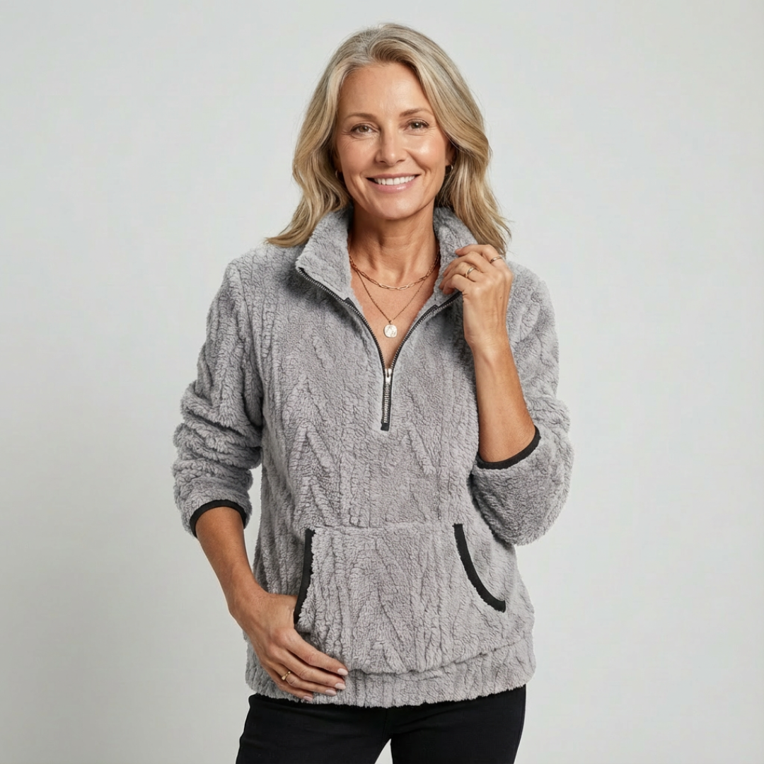 LIVIA™ | Soft Zip-up Sweater