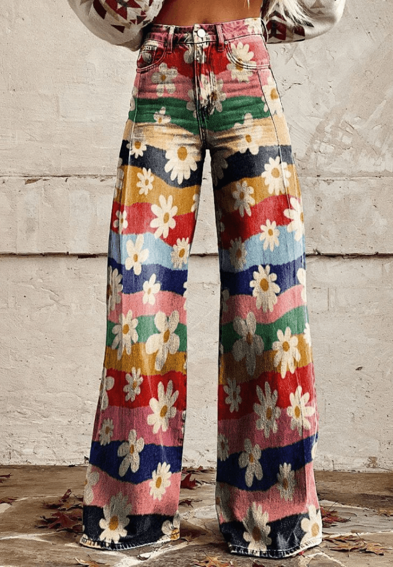 Elle | Flared vintage jeans