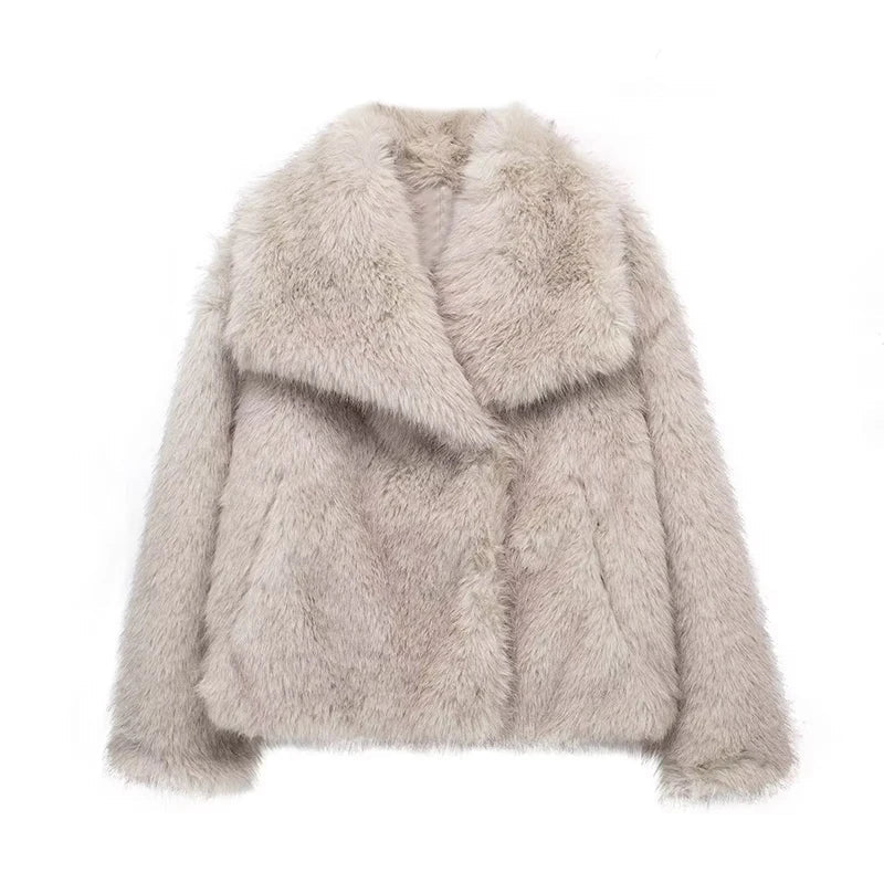 ELLA™ | Luxury Faux Fur Coat