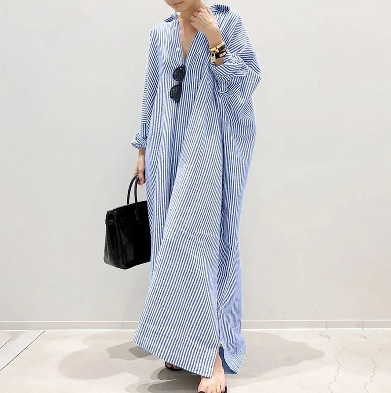 Elle | Relaxed oversized shirt dress
