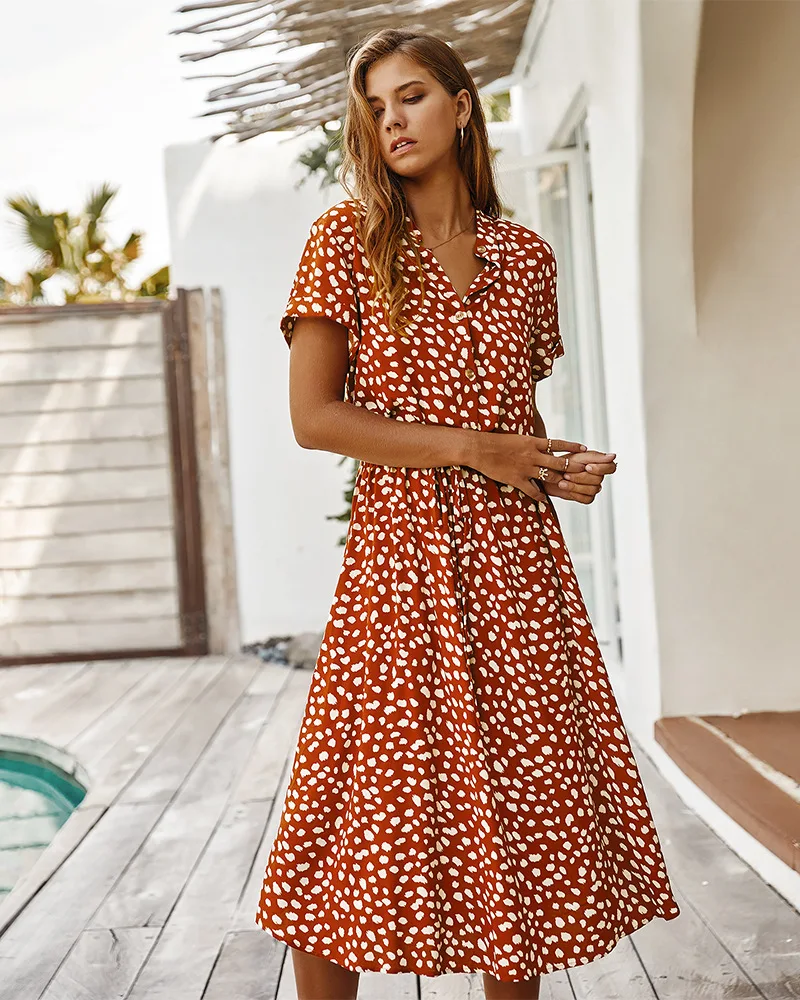 Elle | Shirt-style summer dress