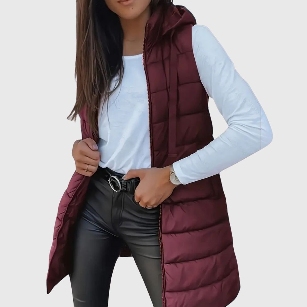 CLARISSA™ | Hooded Puffer Vest