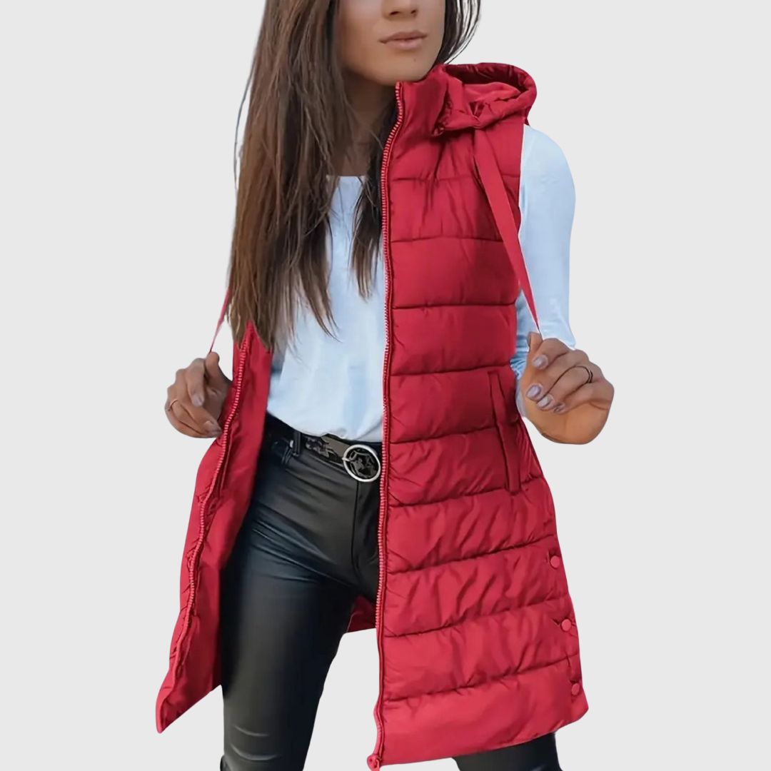 CLARISSA™ | Hooded Puffer Vest